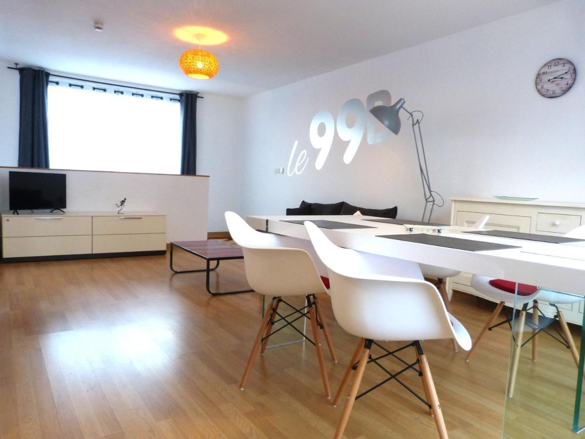 Le 99B Modern Apartment Queen Size Bed Connected Tv Hallennes-lez-Haubourdin Exteriör bild